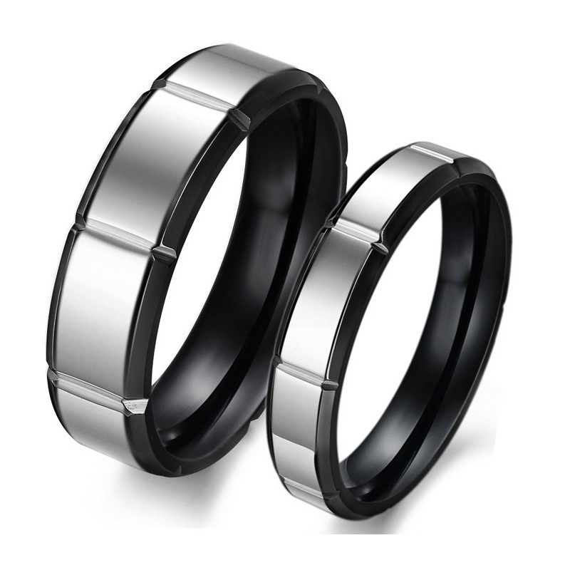 La Reine De La Bague Rétro En Titane De Qualité Pour Les Amoureux