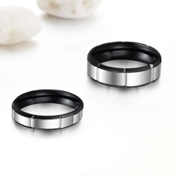 La Reine De La Bague Rétro En Titane De Qualité Pour Les Amoureux