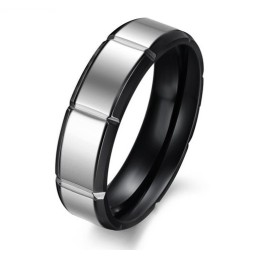 La Reine De La Bague Rétro En Titane De Qualité Pour Les Amoureux