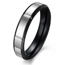 La Reine De La Bague Rétro En Titane De Qualité Pour Les Amoureux