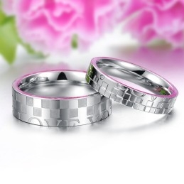 Bague Puzzle En Titane Pour Amoureux, Vendue Dans Le Monde Entier