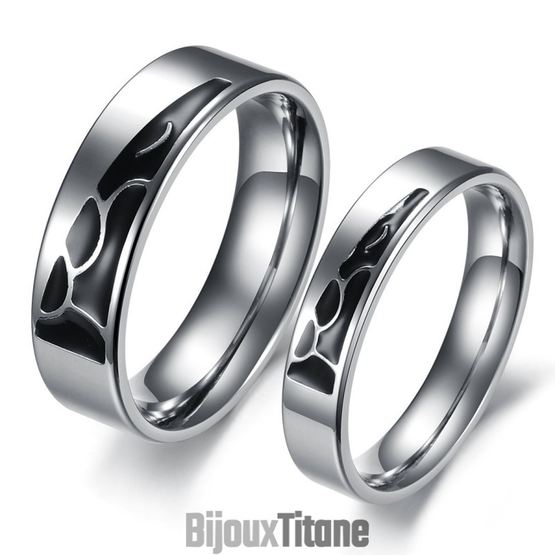 Bague En Titane De Qualité Stable Pour Les Amoureux Bague En Titane De Qualité Stable Pour Les Amoureux