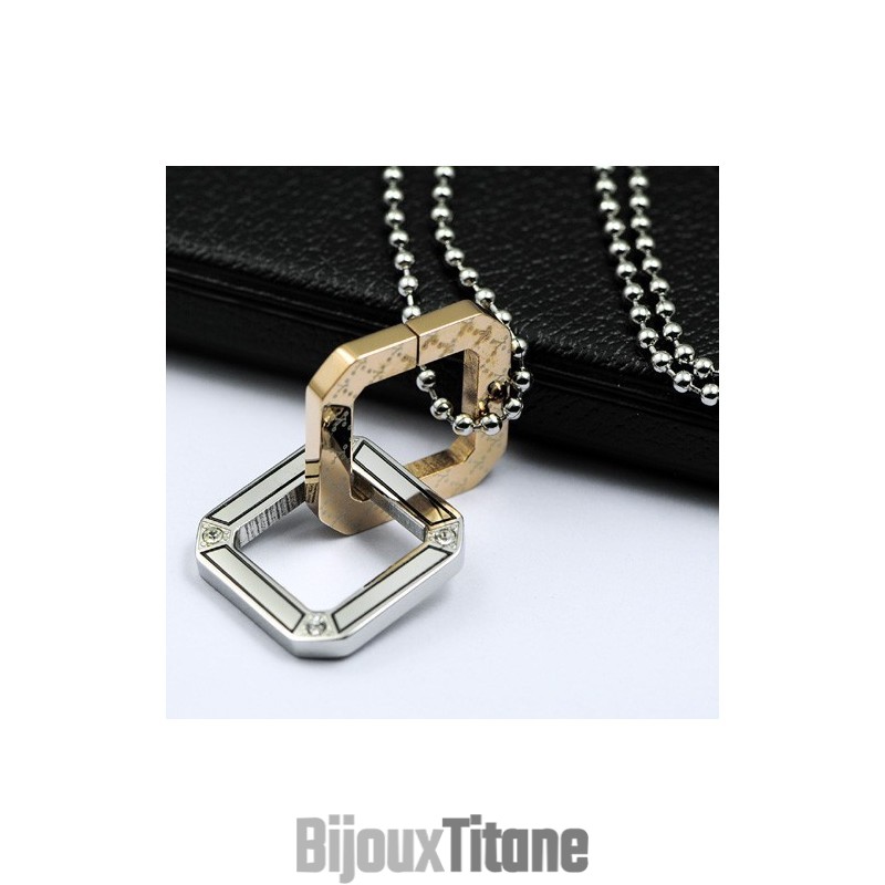 Collier Pendentif En Titane, Nouveau Style Tendance, Cadeau Collier Pendentif En Titane, Nouveau Style Tendance, Cadeau