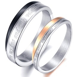 La Reine De La Bague Créative Alternative En Titane De Qualité Pour Les Amoureux