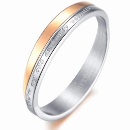 La Reine De La Bague Créative Alternative En Titane De Qualité Pour Les Amoureux