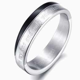 La Reine De La Bague Créative Alternative En Titane De Qualité Pour Les Amoureux
