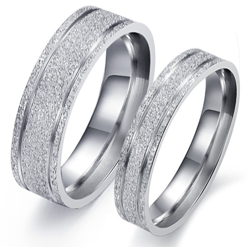 Bague En Titane Durable Et Résistante Aux Rayures Pour Les Amoureux Bague En Titane Durable Et Résistante Aux Rayures Pour Les Amoureux