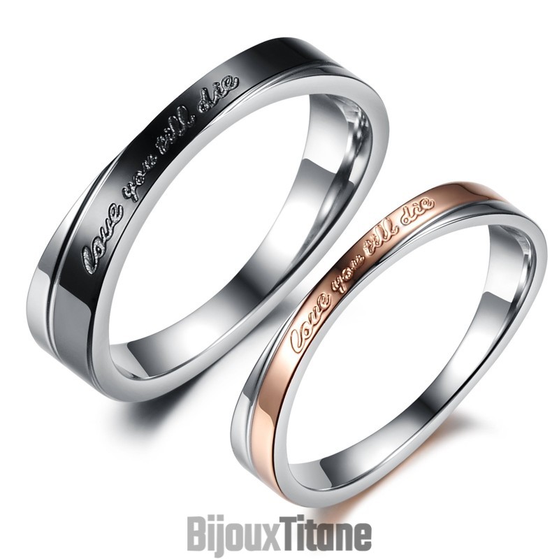 La Bague En Titane Queen Of Quality Wrap Pour Les Amoureux