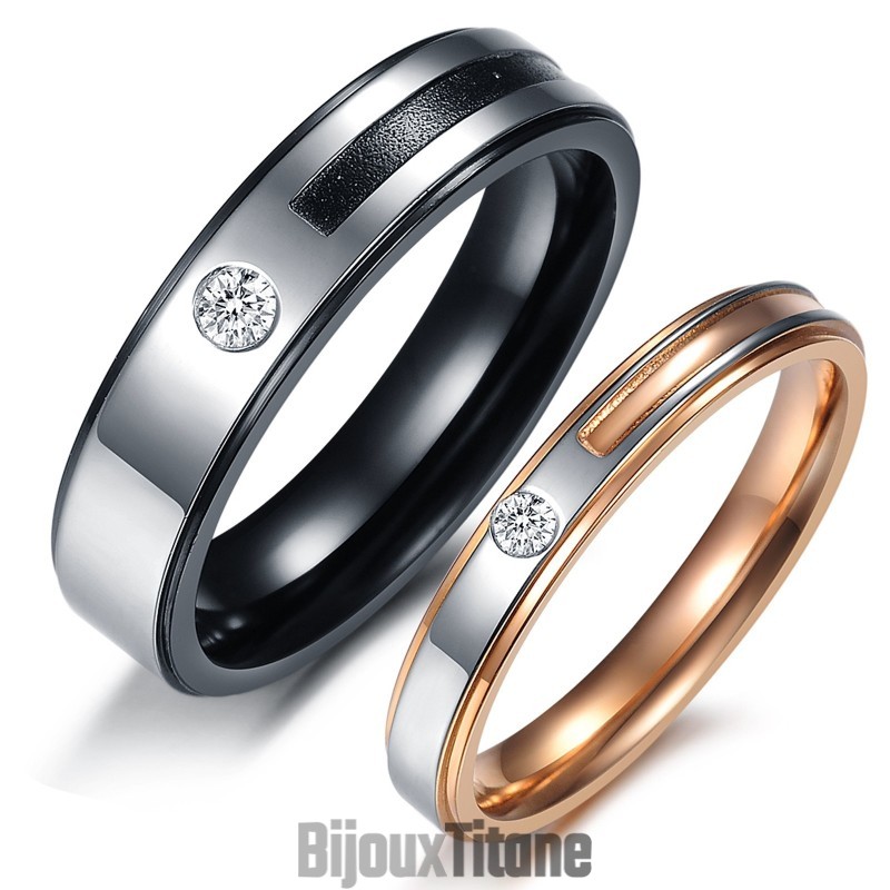Bague En Titane Concise Et Facile À Utiliser Pour Les Amoureux Bague En Titane Concise Et Facile À Utiliser Pour Les Amoureux