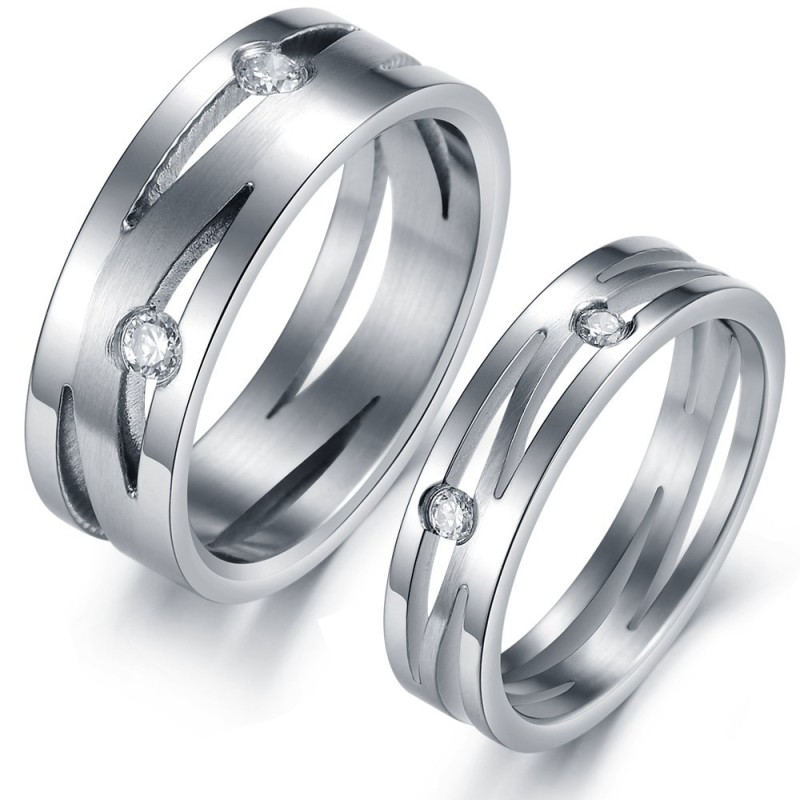 Bague Labyrinthe En Titane De Qualité Stable Pour Amoureux Avec Strass Bague Labyrinthe En Titane De Qualité Stable Pour Amoureux Avec Strass