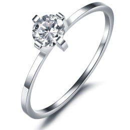 Bague En Titane Pour Amoureux, Performance Fiable, Avec Strass