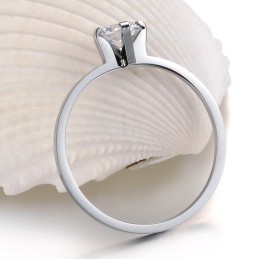 Bague En Titane Pour Amoureux, Performance Fiable, Avec Strass