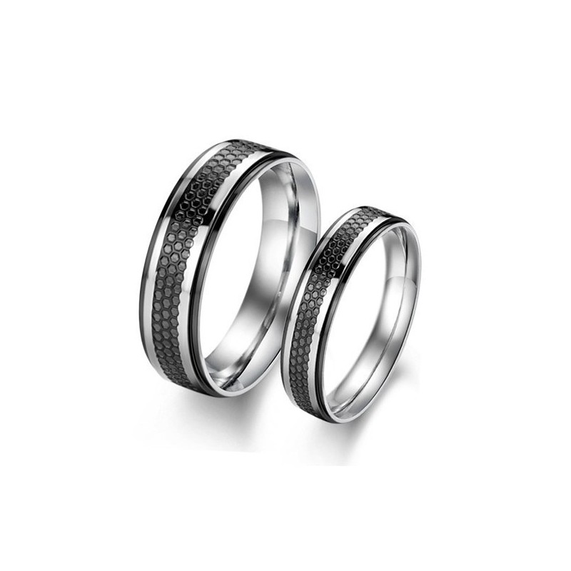 Bague En Titane Noir Pour Amoureux, Qualité Et Quantité Garanties Bague En Titane Noir Pour Amoureux, Qualité Et Quantité Garanties