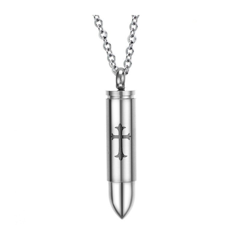 Bien Connu Pour Son Collier En Titane En Forme De Croix En Forme De Balle De Haute Qualité Bien Connu Pour Son Collier En Titane En Forme De Croix En Forme De Balle De Haute Qualité