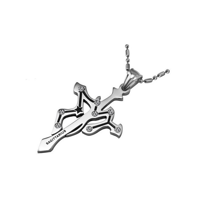 Collier En Titane Sagittaire Pour Une Longue Histoire Collier En Titane Sagittaire Pour Une Longue Histoire