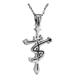 Collier Bélier En Titane De Haute Qualité
