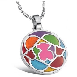 Collier En Titane De Forme Ronde D'Excellente Qualité