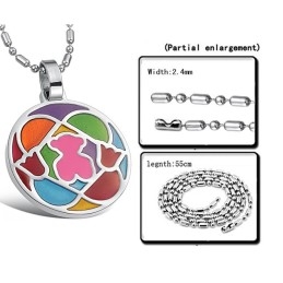Collier En Titane De Forme Ronde D'Excellente Qualité
