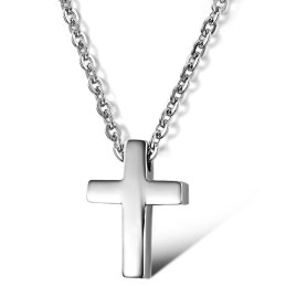 Collier En Titane Avec Croix Pour Femme, Qualité Et Quantité Garanties