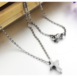 Collier En Titane Avec Croix Pour Femme, Qualité Et Quantité Garanties