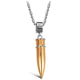 Collier En Titane Noir De Qualité Supérieure