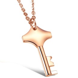 Collier Clé En Titane Pour Femme, Réputation Fiable