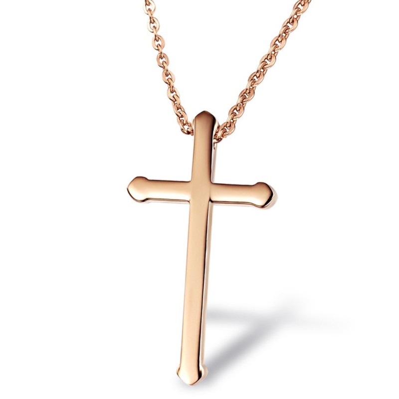 Collier Croix En Titane Pour Femme De Qualité Stable Collier Croix En Titane Pour Femme De Qualité Stable