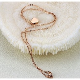 Collier En Titane Sweetheart De Renommée Mondiale