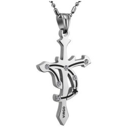 Collier En Titane Vierge De Qualité Supérieure