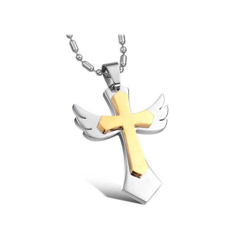 Bien Connu Pour Son Collier En Titane En Forme De Croix De Haute Qualité Bien Connu Pour Son Collier En Titane En Forme De Croix De Haute Qualité