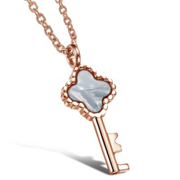 Collier Clé En Titane Pour Femme, Complet Avec Spécifications