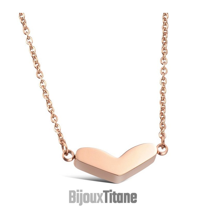 Collier En Titane Sweetheart De Qualité Fiable Collier En Titane Sweetheart De Qualité Fiable