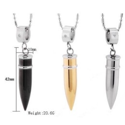 Collier En Titane À Performance Fiable Avec Diamant