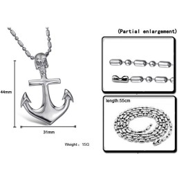 Collier En Titane Avec Croix De Renommée Mondiale