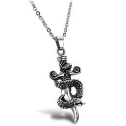 Collier En Titane Avec Croix Pour Homme De Haute Qualité