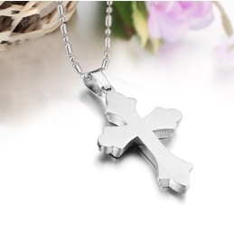 Collier Croix En Titane Avec Strass, Qualité Et Quantité Garanties