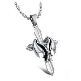Collier Croix En Titane Pour Homme De Qualité Stable