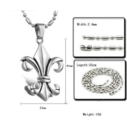 Pour Profiter D'Une Excellente Réputation Au Pays Et À L'Étranger, Collier En Titane Pour Homme