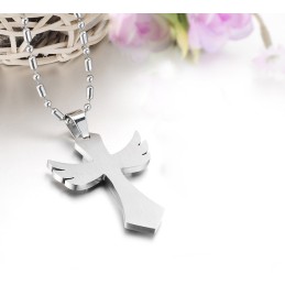Collier Croix En Titane De Qualité Stable