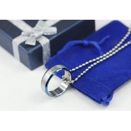 Pendentif Croix Biblique Et Collier En Titane