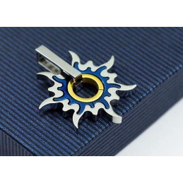 Pendentifs Et Colliers Tendance En Titane Pur Pour Hommes Sun Whell