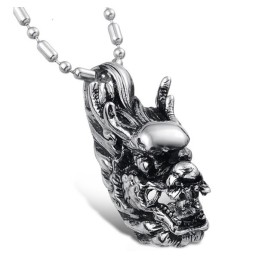 Collier Kirin En Titane Pour Homme, La Reine De La Qualité