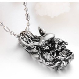 Collier Kirin En Titane Pour Homme, La Reine De La Qualité