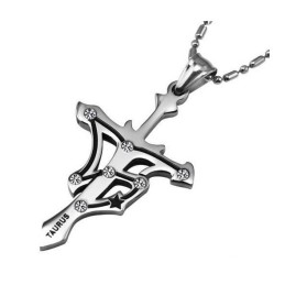 Collier En Titane Taurus De Qualité Stable