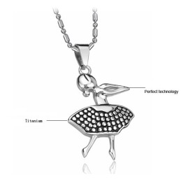 Collier En Titane Pour Danseuse De Ballet De Qualité