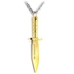 Collier En Titane Doré Complet Avec Spécifications