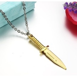 Collier En Titane Doré Complet Avec Spécifications