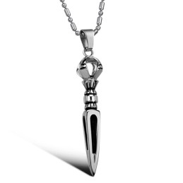 Collier Prismatique En Titane Pour Homme De Haute Qualité