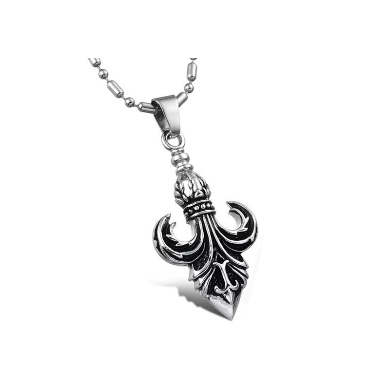 Collier Classique En Titane Pour Homme, Facile À Utiliser Collier Classique En Titane Pour Homme, Facile À Utiliser