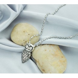 Collier En Titane En Forme De Hibou À Grande Variété